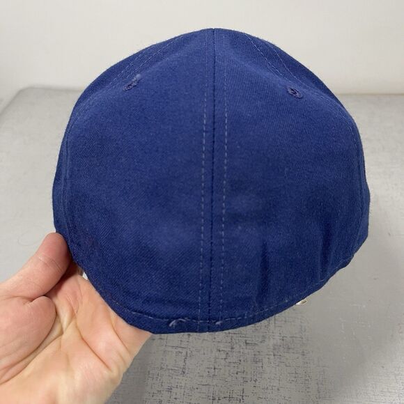 Vintage Syracuse Chiefs Fitted 7 1/4 New Era 90's Wool Hat Cap Made in USA - Picture 6 of 11